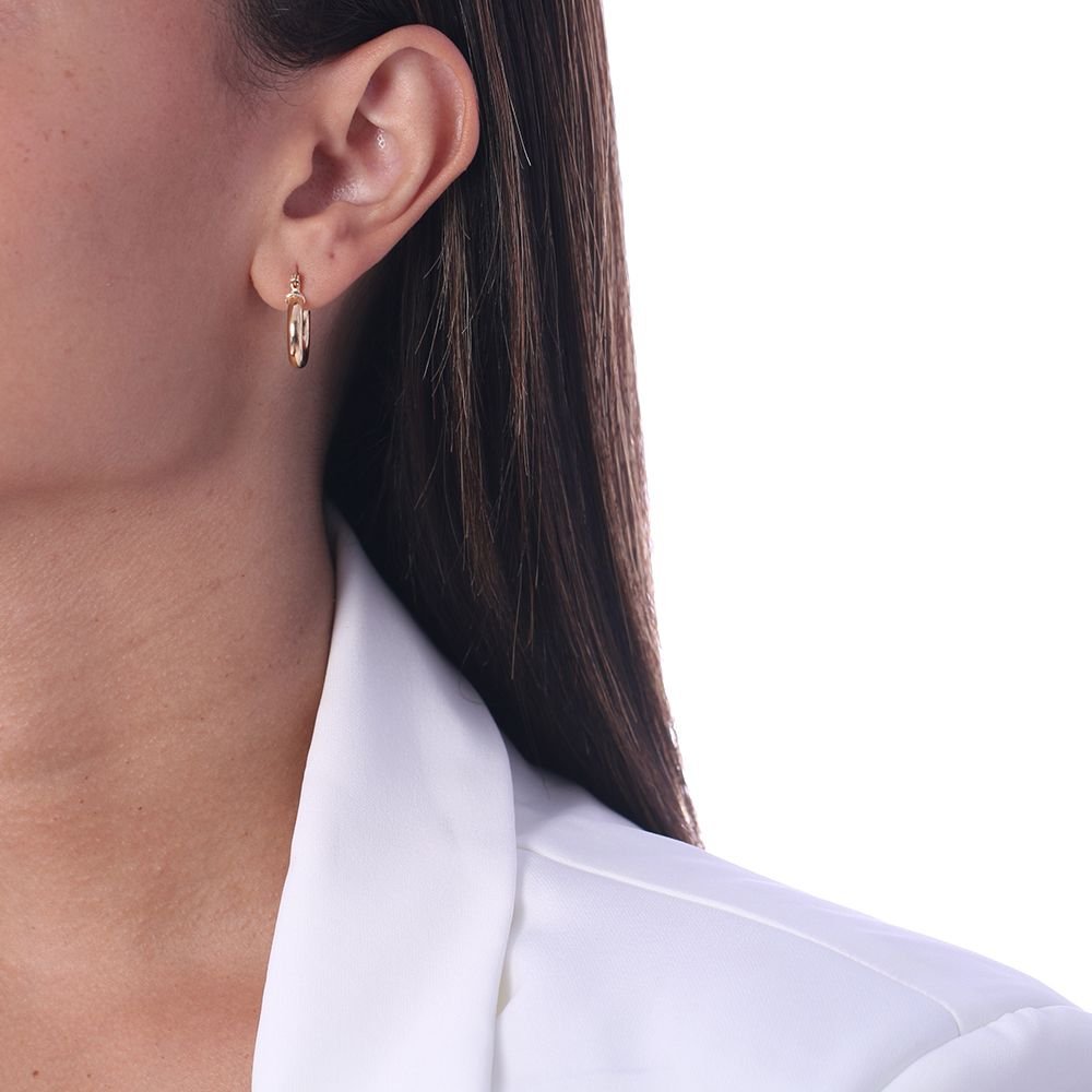 Ag-934-Do Brinco De Argola Lisa (18mm)