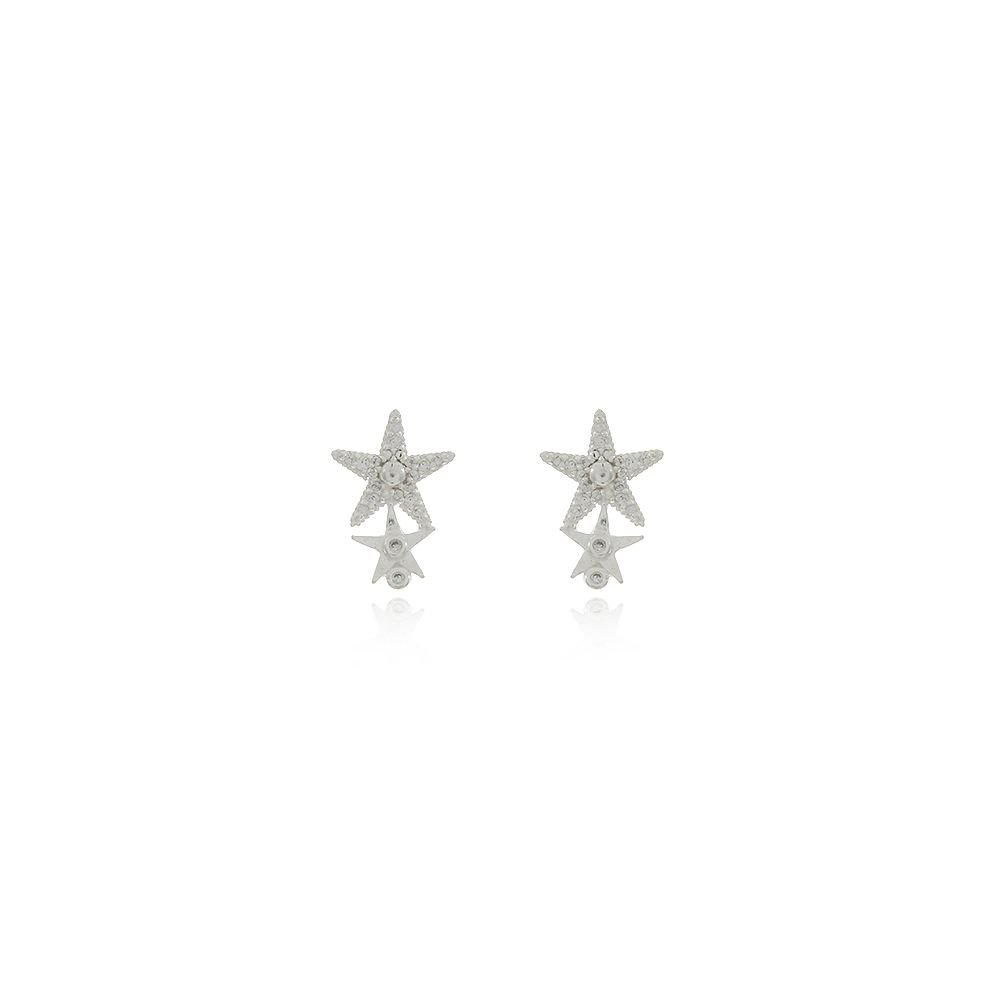 Ag-Br-632 Brinco De Estrela Cravejado