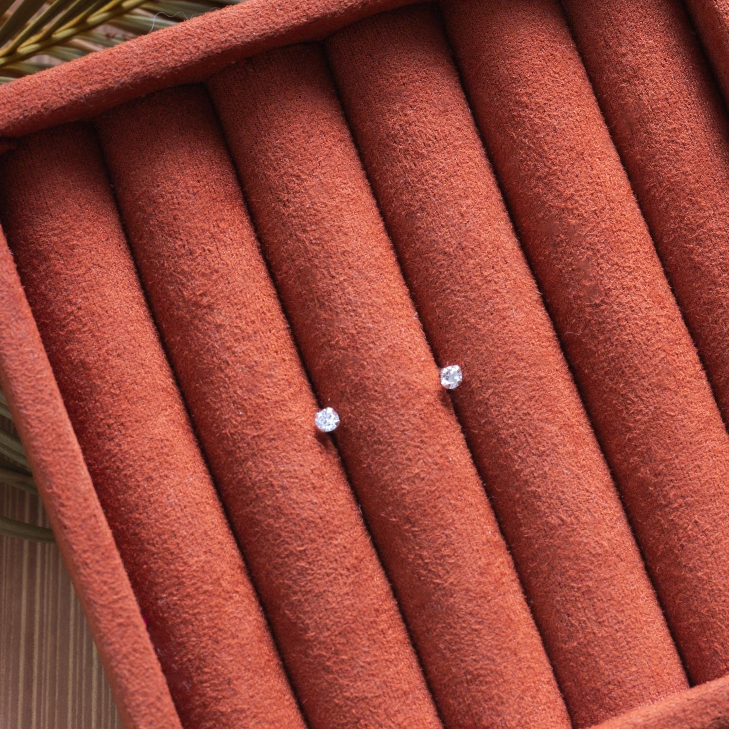 Ag-Bra-175 Brinco Ponto De Luz Redondo (3mm)