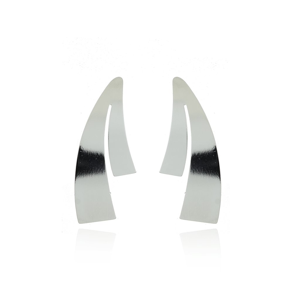 Bla-118-Inox Brinco Liso (Aço Inox).