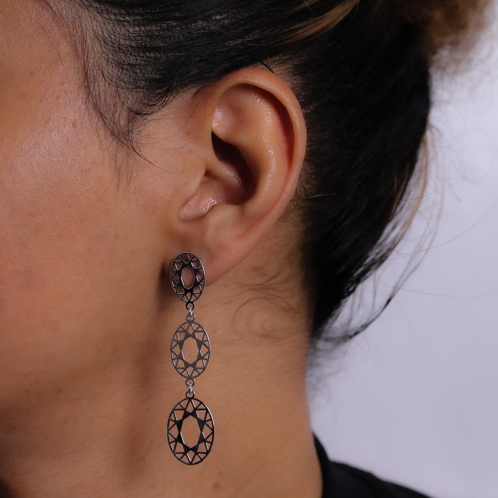 Bls-1813-Rd Brinco Longo - Ródio Branco.