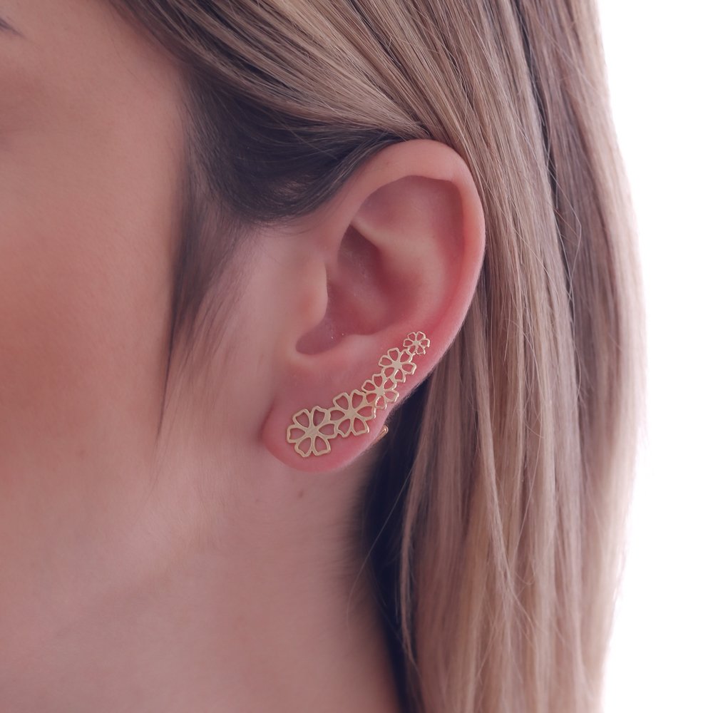 Bls-2490-Do Brinco Era Cuff Flor Vazada.