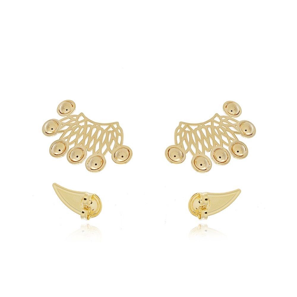 Bls-3143-Do Brinco Detalhado Ear Cuff (8,Cm).