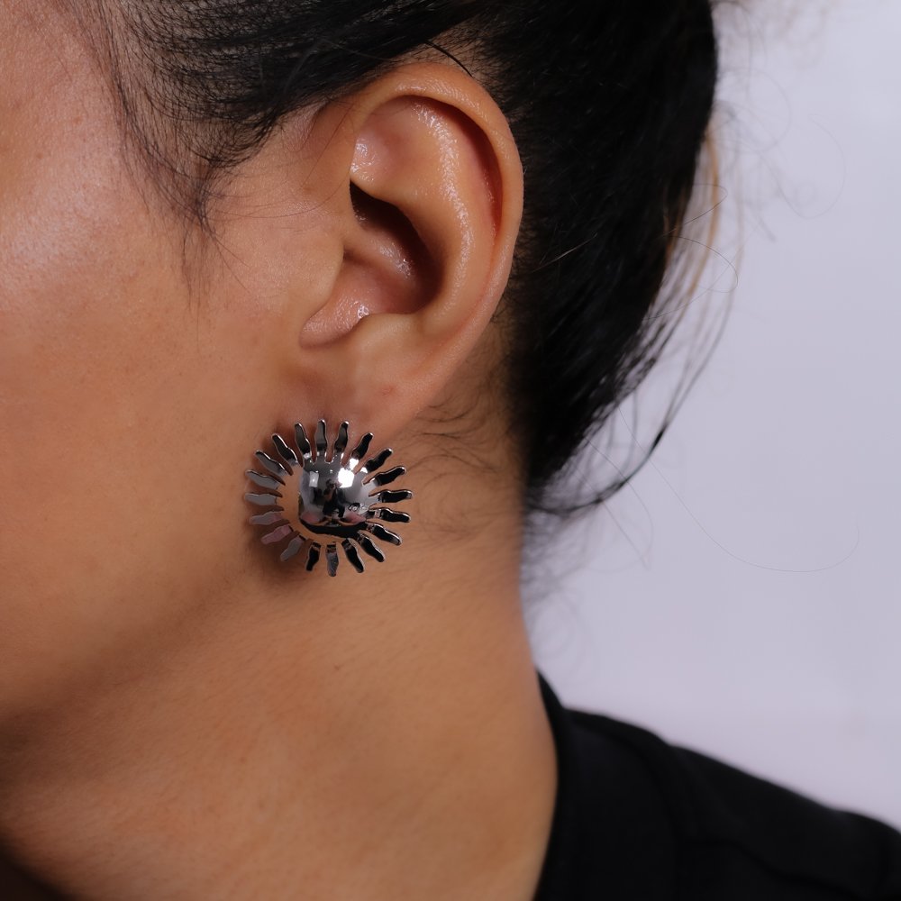 Bls-3590-Rd Brinco Liso - Ródio Branco.