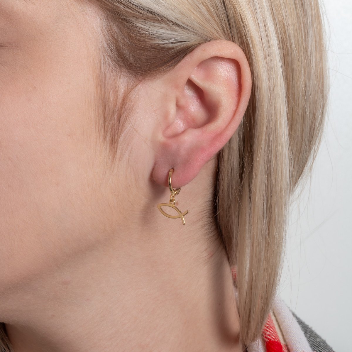 Bls-5466-Do Brinco Articulado Com Pêndulo De Peixe.