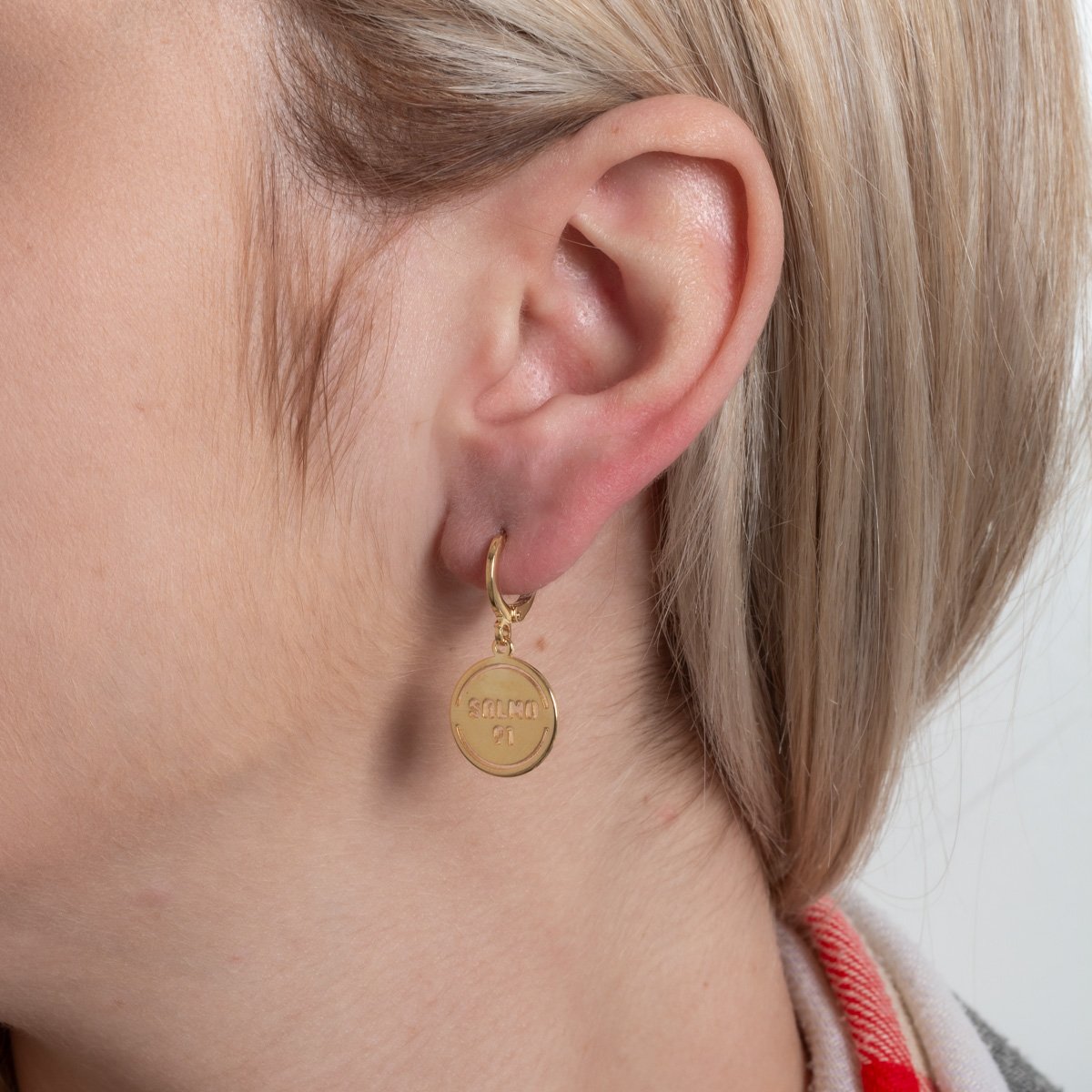 Bls-5472-Do Brinco Articulado E Pêndulo Com Medalha Salmo 91.