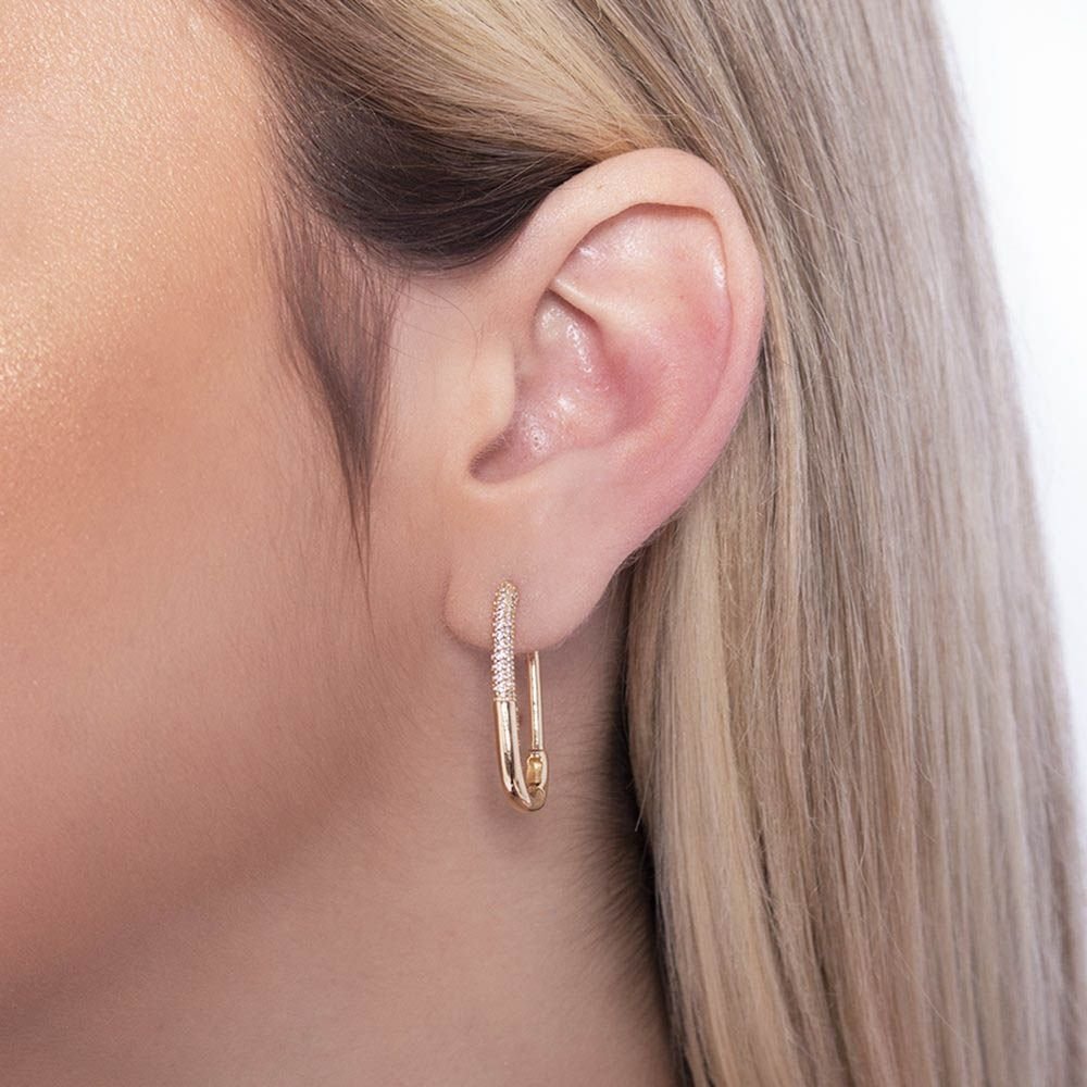 Br-1004-Do Brinco De Argola Articulada Cravejada De Zircônias (27,5mm). Br-1004-Do Brinco De Argola Articulada Cravejada De Zircônias (27,5mm).