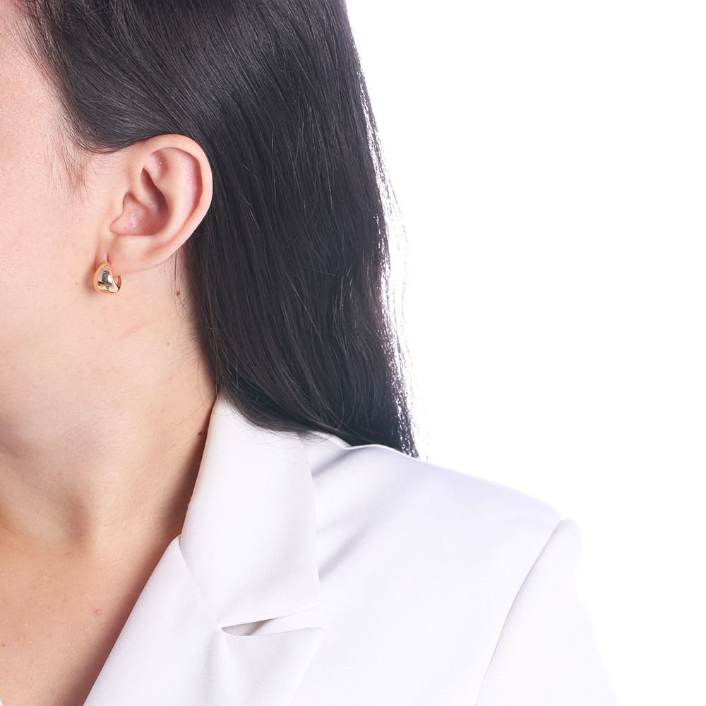 Br-1075-Do Brinco De Argola Articulada Bold (12,5mm)