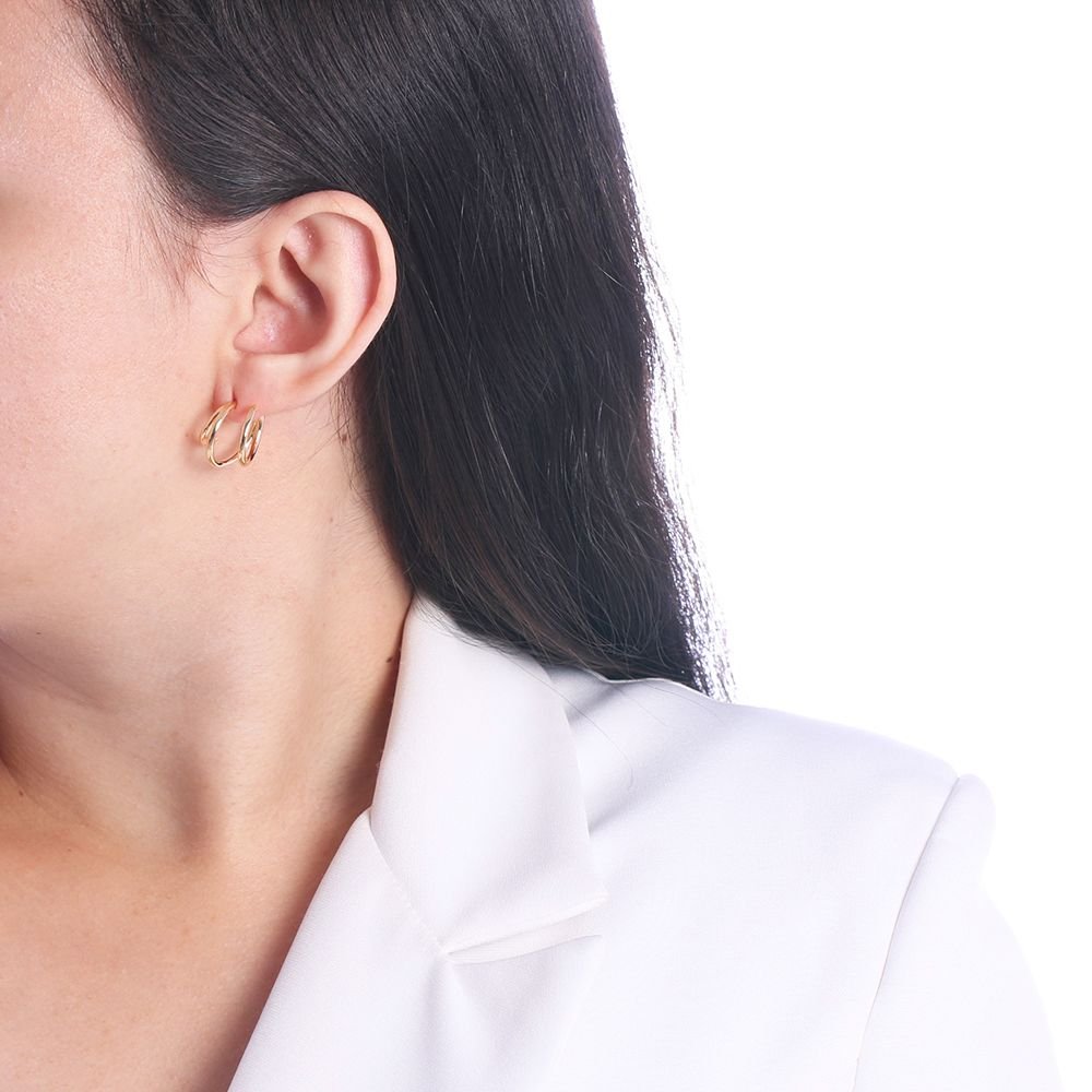 Br-1089-Do Brinco Meia Argola Detalhada (19mm)