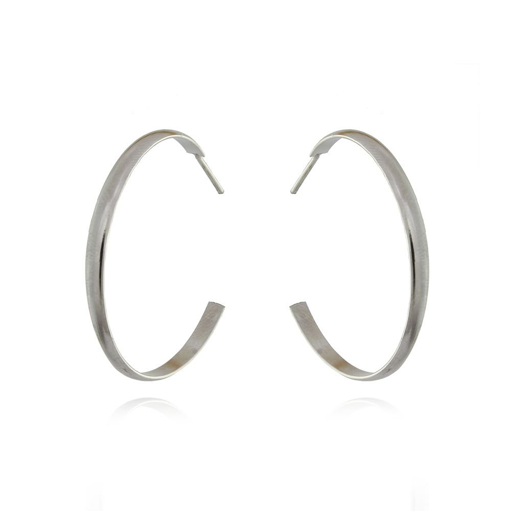 BRA-325 (AÇO INOX) BRINCO DE ARGOLA 36MM