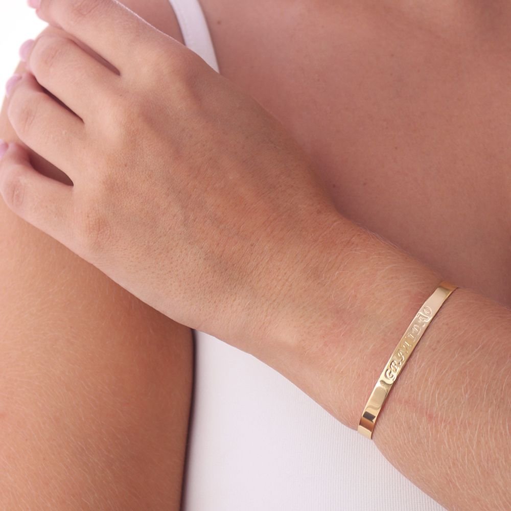 Brc-31-Fo Bracelete Gratidão