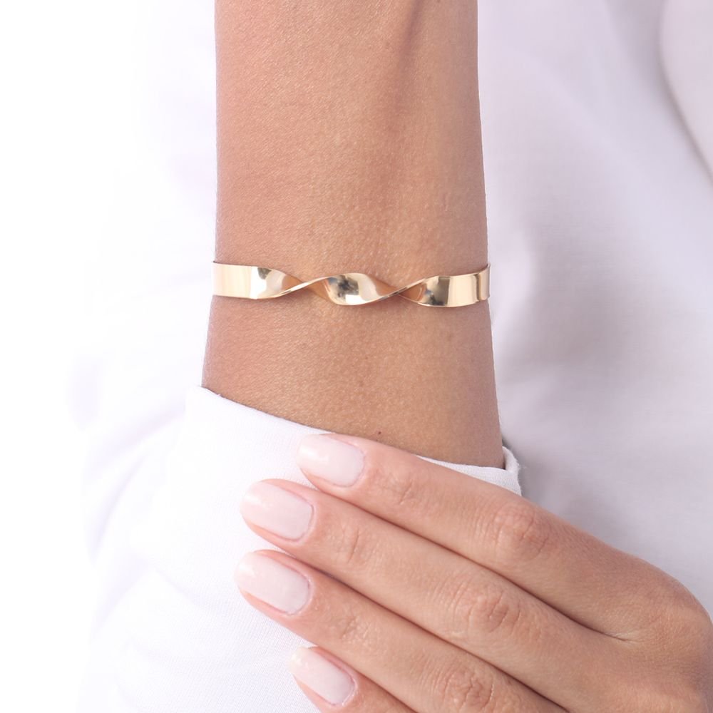 Brc-78-Fo Bracelete Torcido