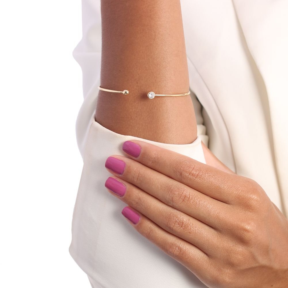 Brc-81-Fo Bracelete Com Zircônia