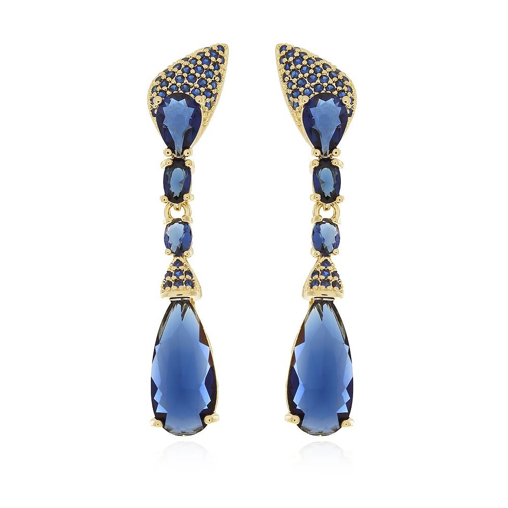 Brd-1123-Do Brinco De Pedras Cristal