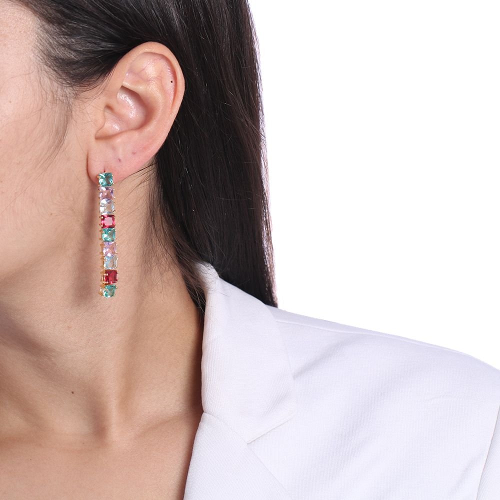 Brd-1221-Do Brinco Longo Cravejado Cristal