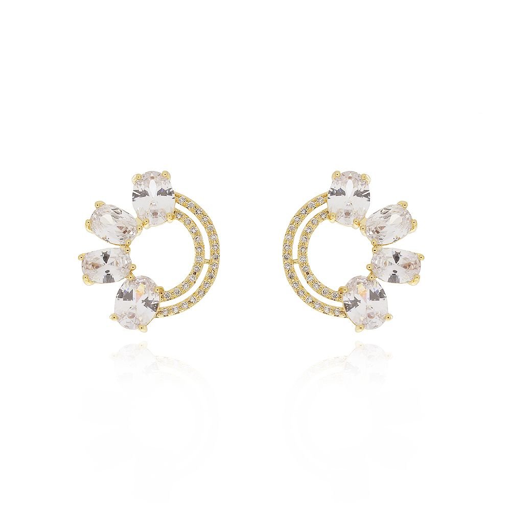 Brd-1238-Do Brinco Redondo Cravejado Vazado