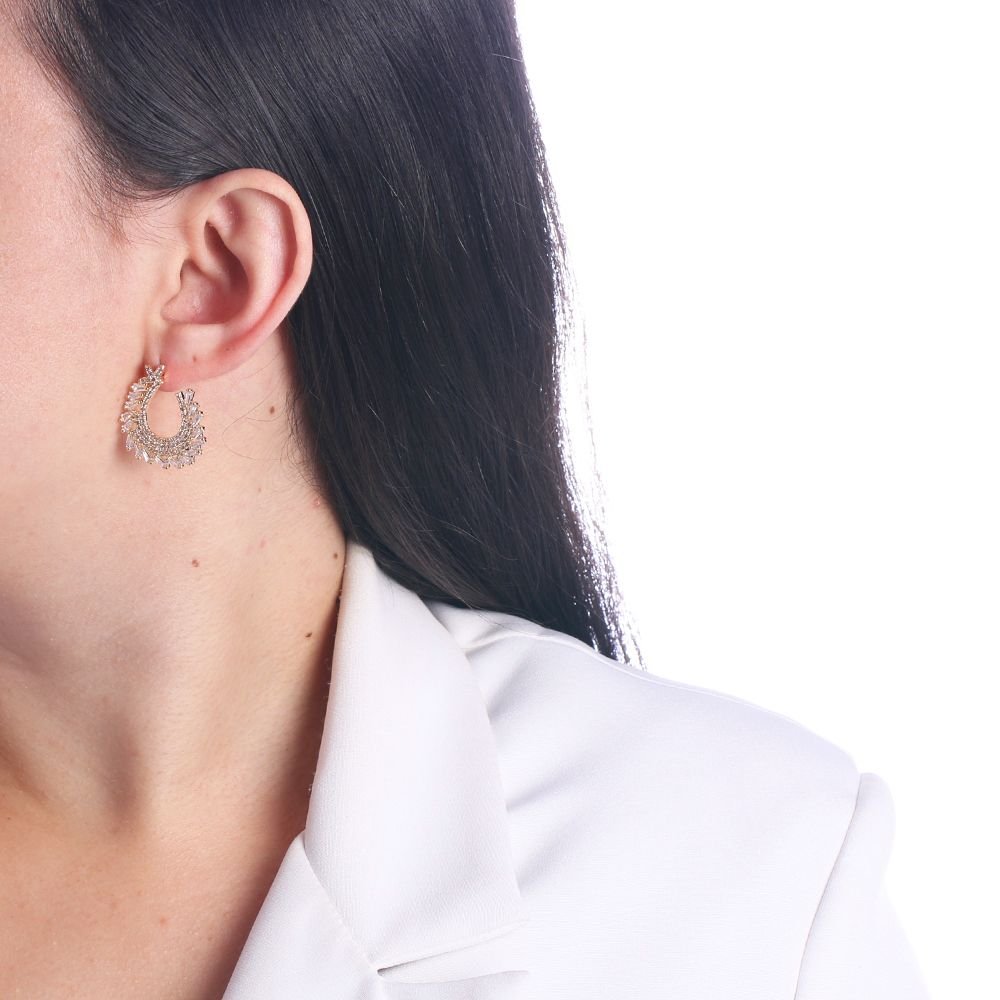 Brd-1379-Do Brinco Detalhado Cravejado Cristal