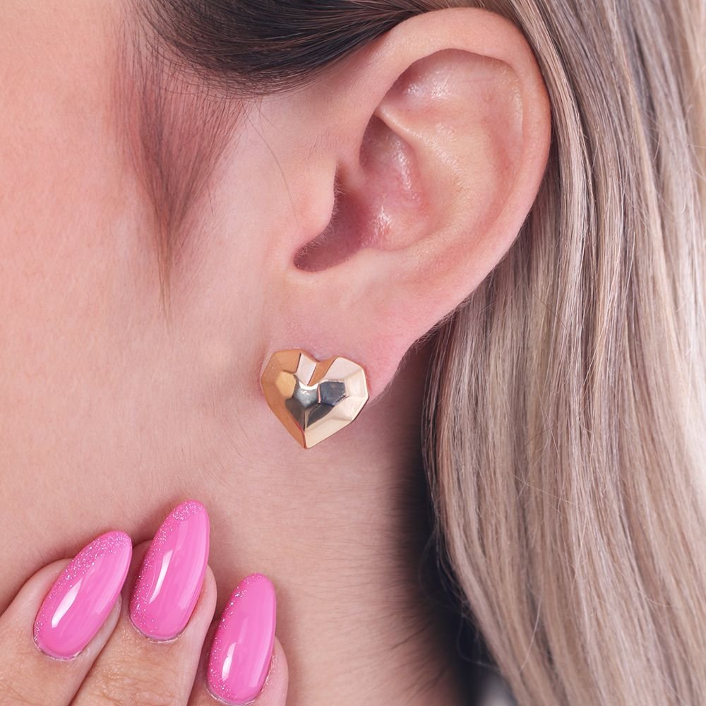 Brd-1400-Do Brinco Orgânico De Coração