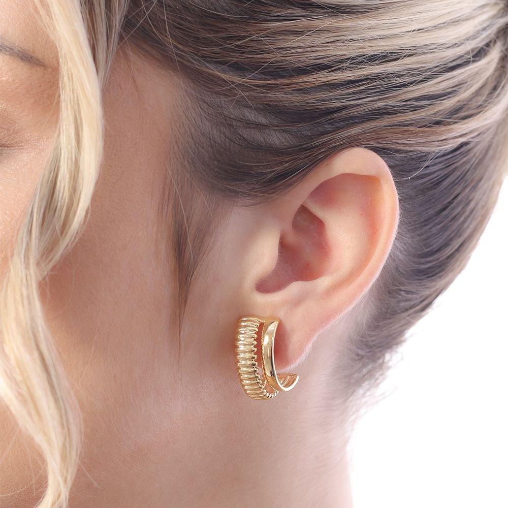 Brd-1437-Do Brinco Ear Hook Detalhado.