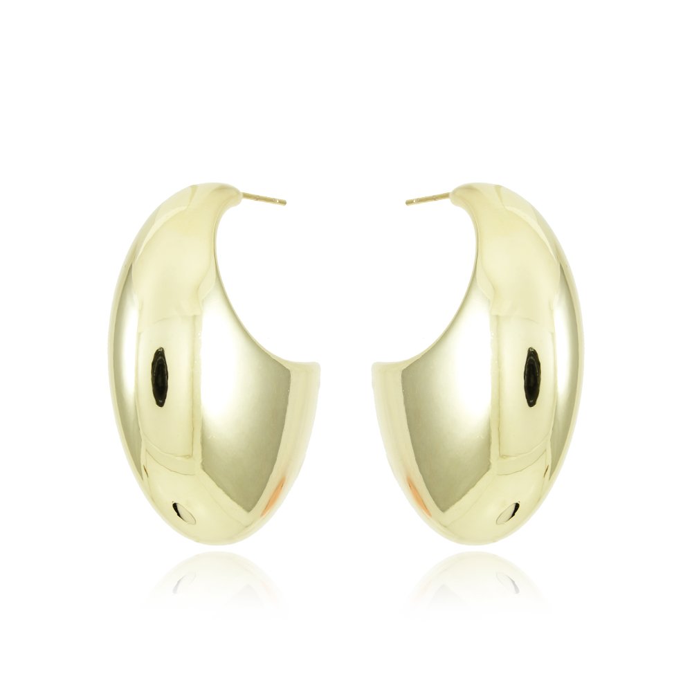 Brd-1462-Do Brinco Meia Argola Lisa.