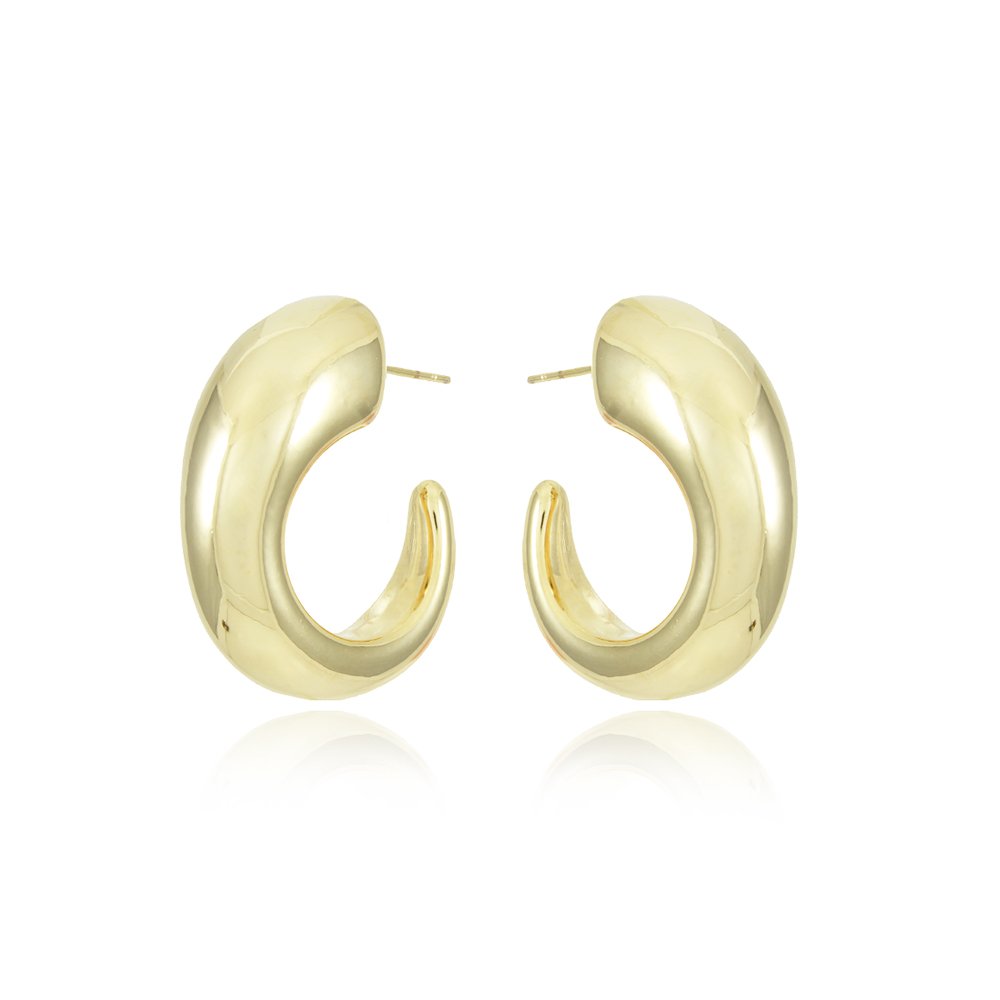 Brd-1463-Do Brinco Meia Argola Lisa.