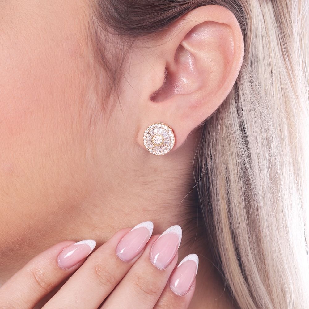 Brd-229-Do Brinco Pizza Cravejado Cristal (12mm)