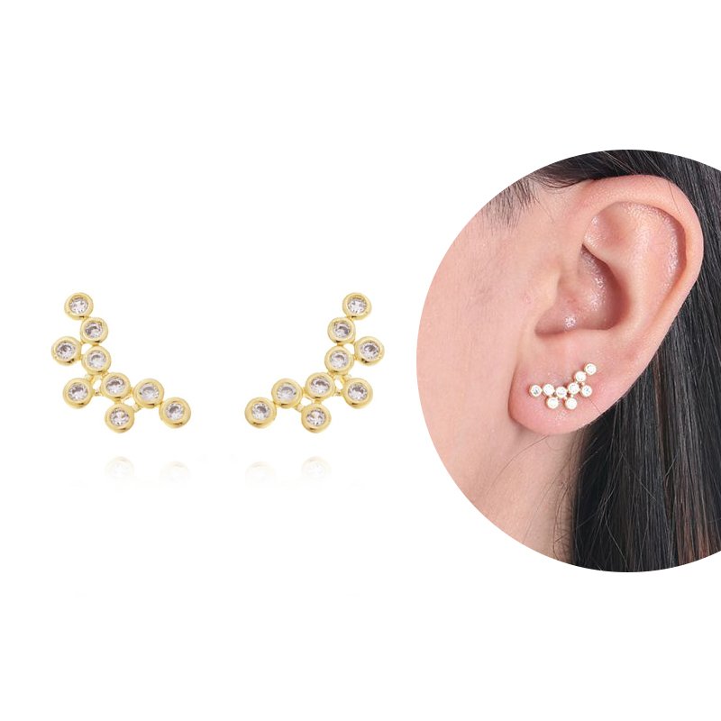 Brd-991-Do Brinco Ear Cuff Cravação Inglesa