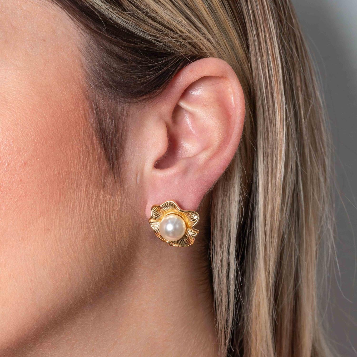 Brf-1183-Do Brinco De Flor Com Pérola.