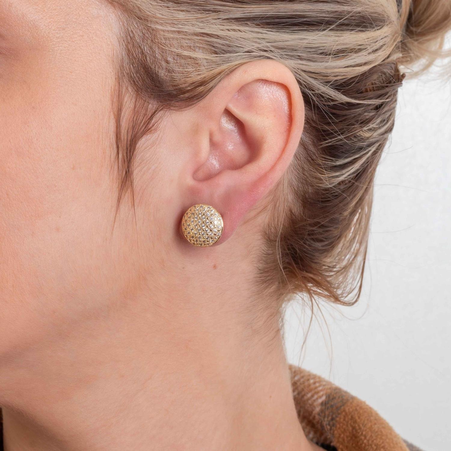 Brf-1206-Do Brinco Cravejado De Zircônias Cristais.