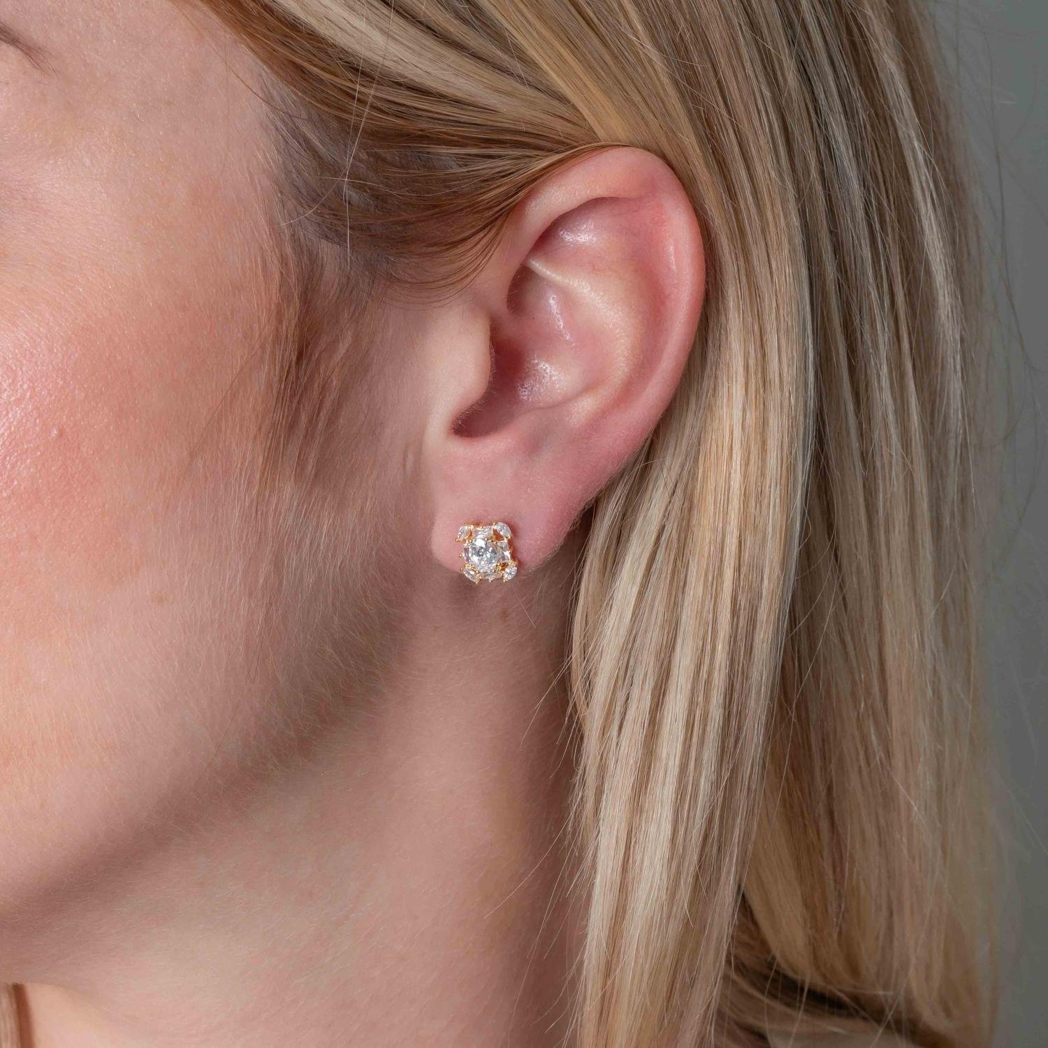 Brf-1332-Do Brinco Cravejado De Zircônias Cristais.