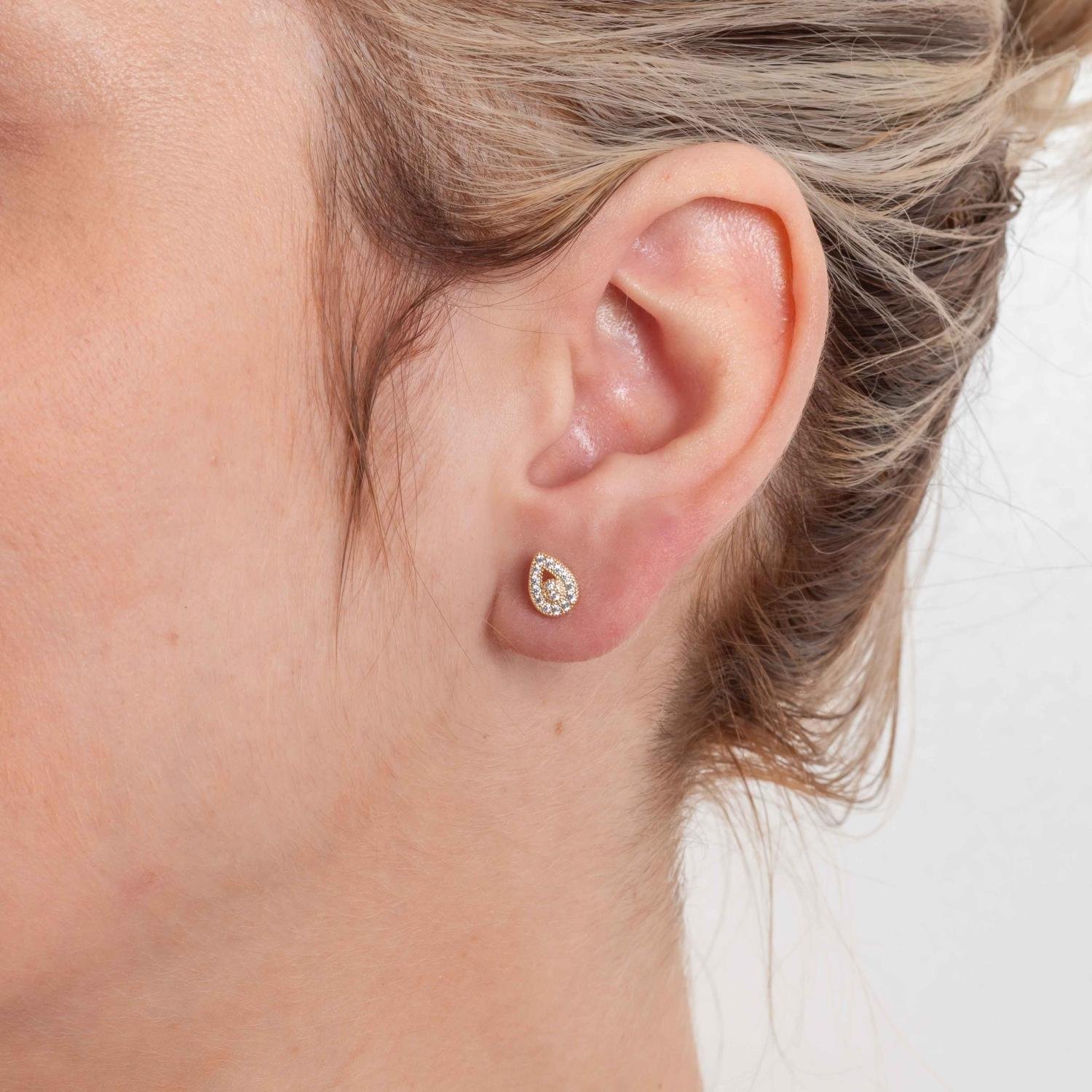 Brf-1351-Do Brinco Cravejado De Zircônias Cristais.