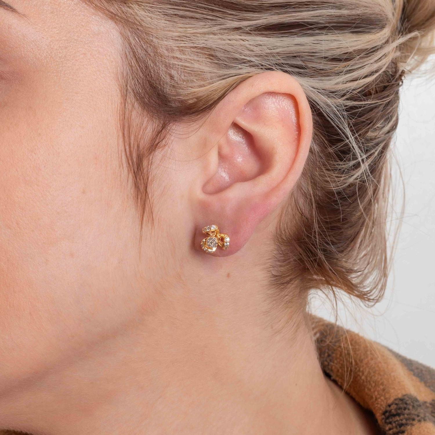 Brf-1352-Do Brinco Cravejado De Zircõnias Cristais.