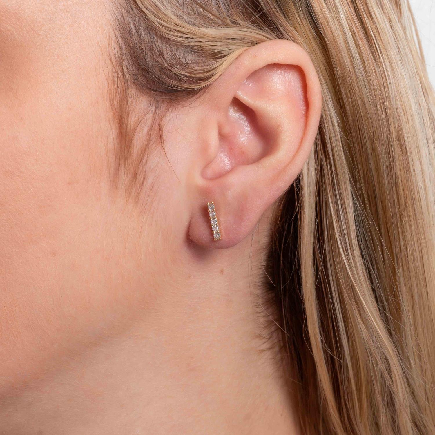 Brf-1370-Do Brinco Cravejado De Zircônias Cristais.