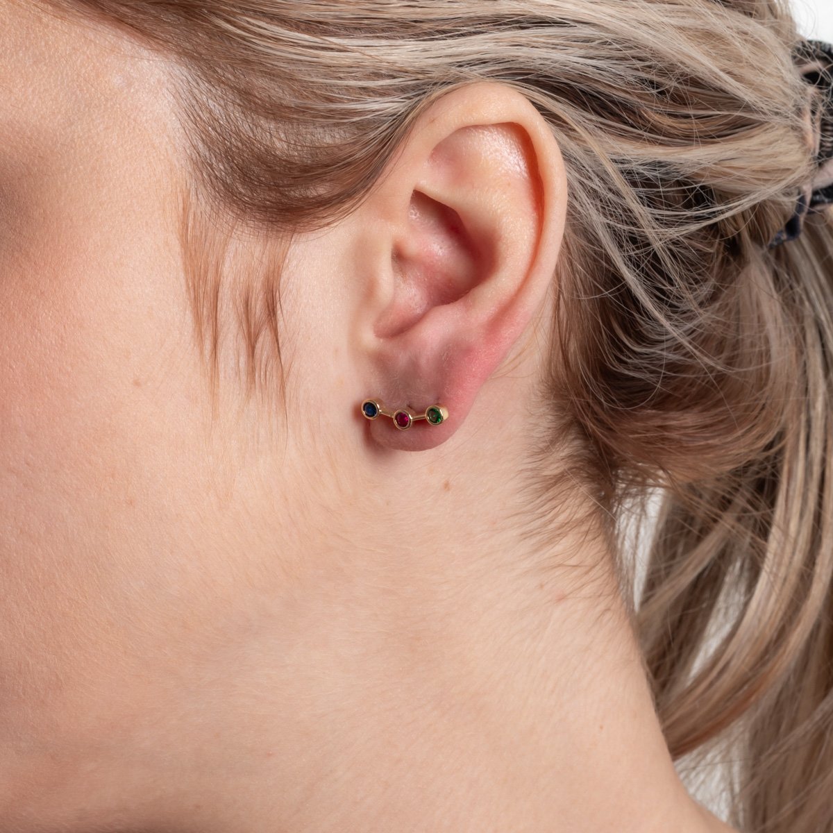 Brf-1423-Do Brinco Ear Cuff Cravejado Colorido.