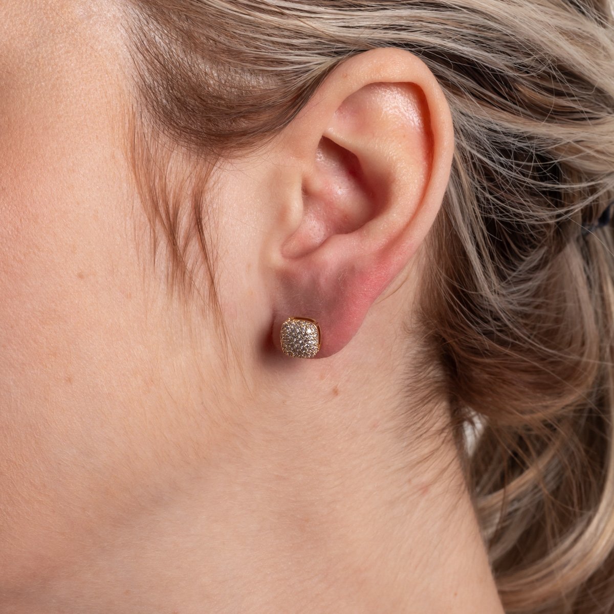 Brf-1428-Do Brinco Cravejado De Zircônias Cristais.