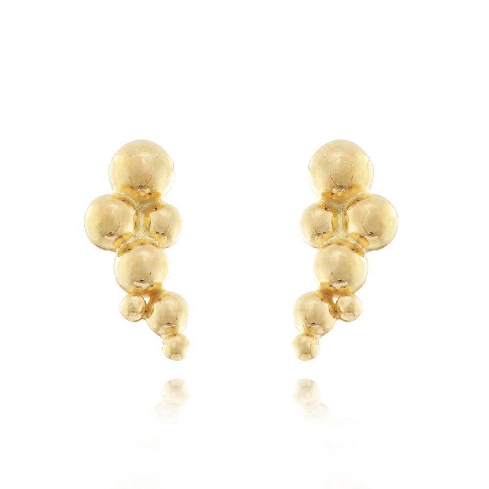 Brf-409-Do - Brinco Bolinhas Lisas