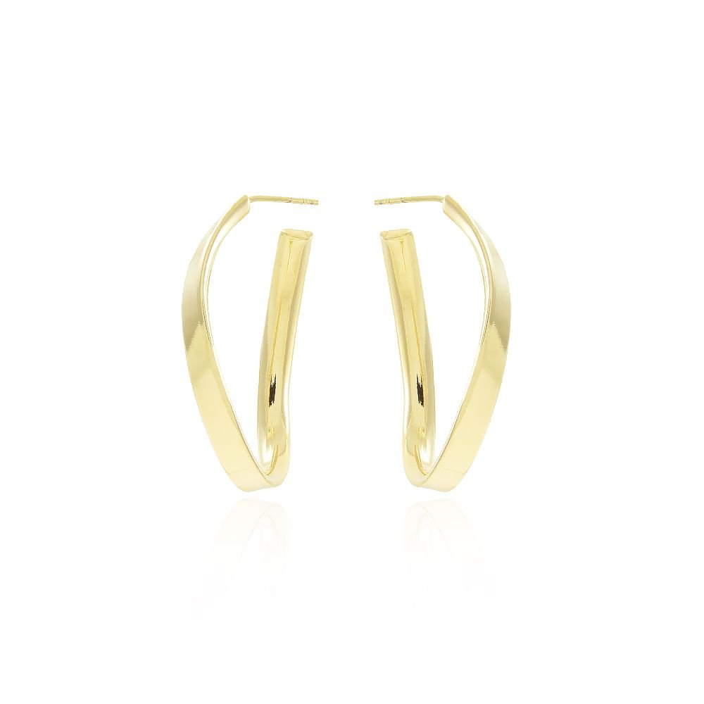 Bri-07-Do Brinco De Argola Oval Lisa