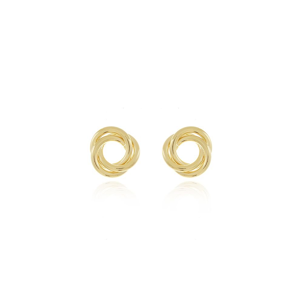 Bri-1042-Do Brinco Redondo Entrelaçado (11mm)