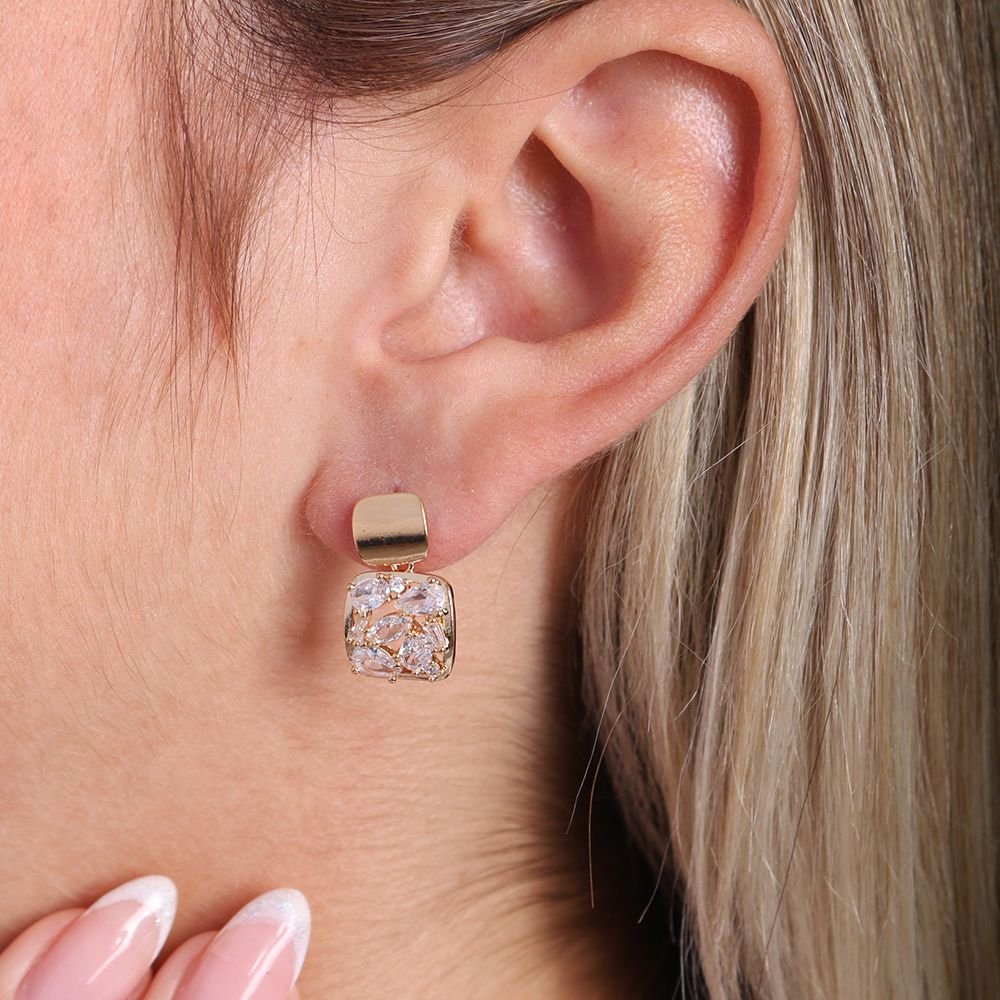 Bri-1096-Do Brinco Quadrado Cravejado De Zircônias