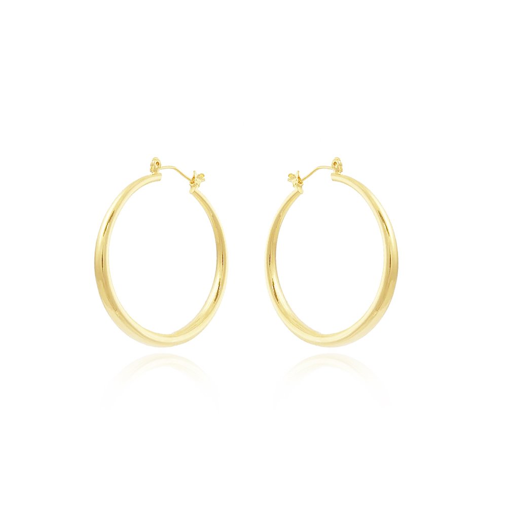 Bri-30-Do Brinco De Argola Tubular