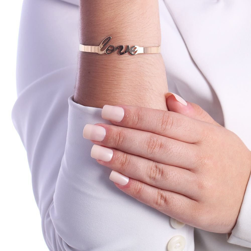 Brls-3274-Fo Bracelete Escrito Love. Brls-3274-Fo Bracelete Escrito Love.