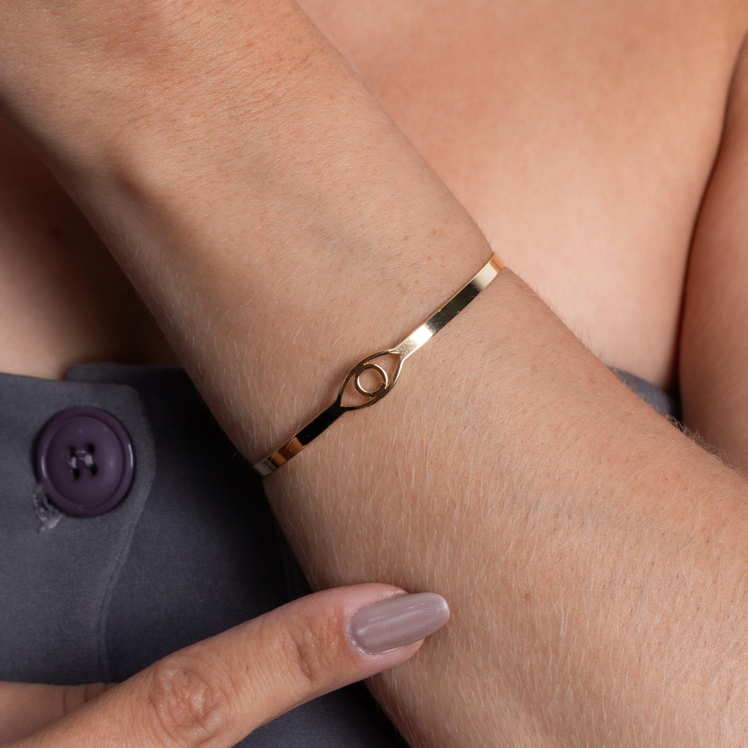 Brls-3824-Fo Bracelete De Olho Grego.