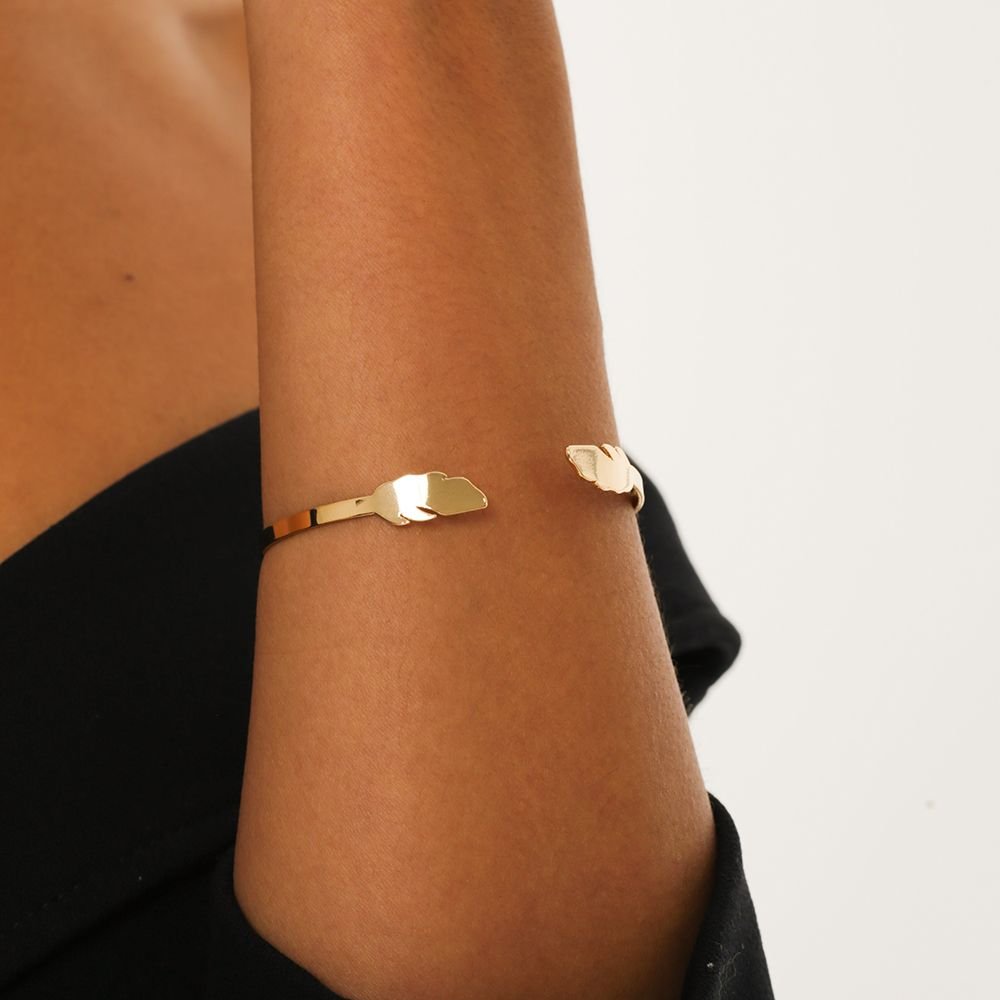 Brls-3827-Fo Bracelete De Folha.