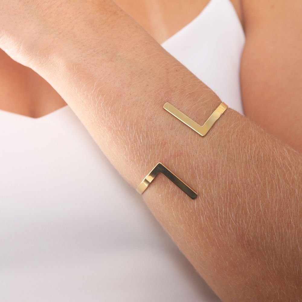 Brls-3829-Fo Bracelete Design Contemporâneo.