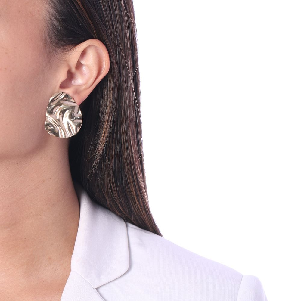 Brp-12-Do (37mm) Brinco De Pressão Efeito Amassado