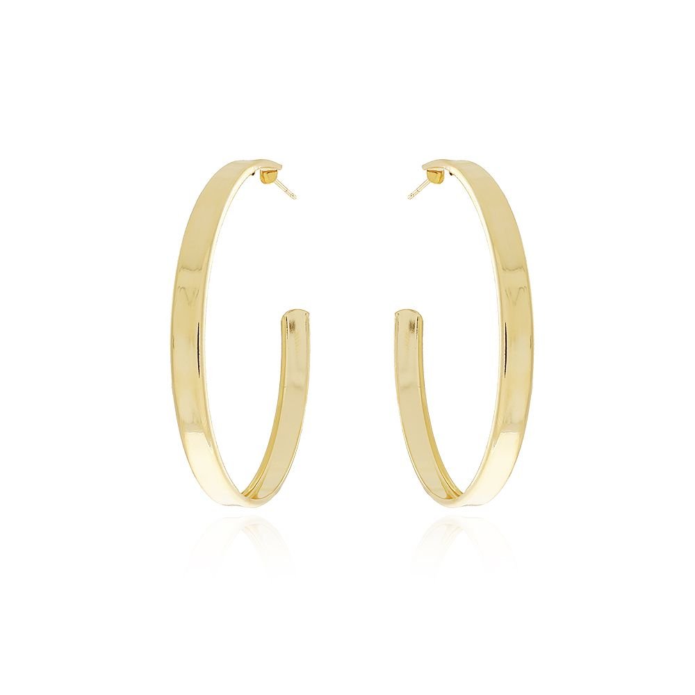 Brt-439m-Do Brinco Meia Argola Média