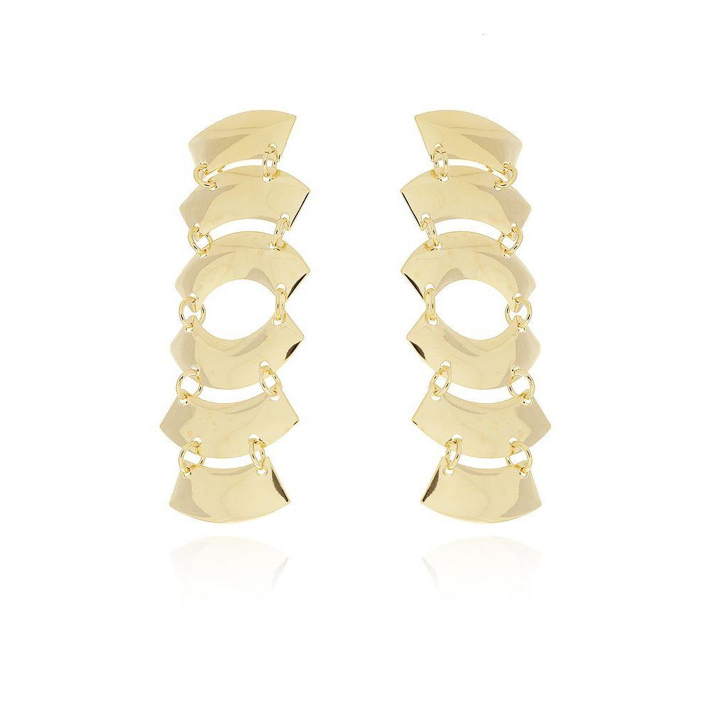 Brt-5017-Do (6cm) Brinco Longo Detalhado