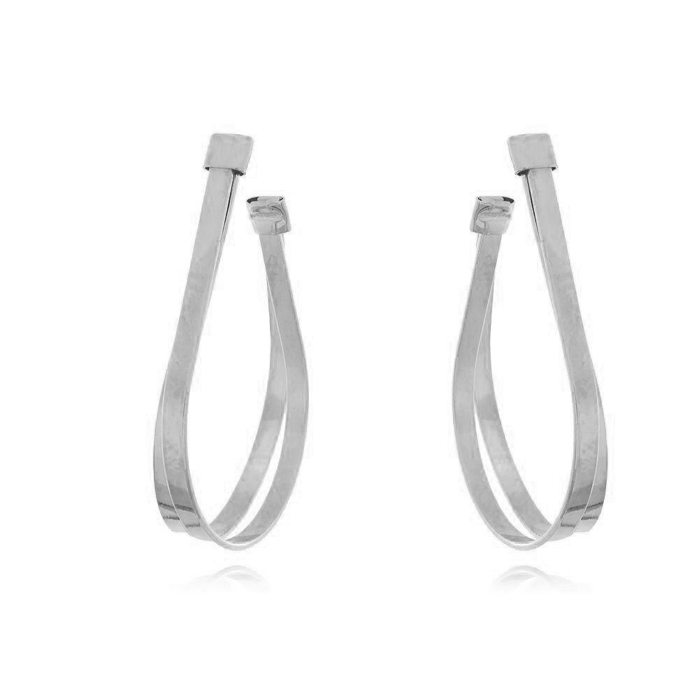 Brt-5329-Rd - Brinco Argola Dupla Lisa