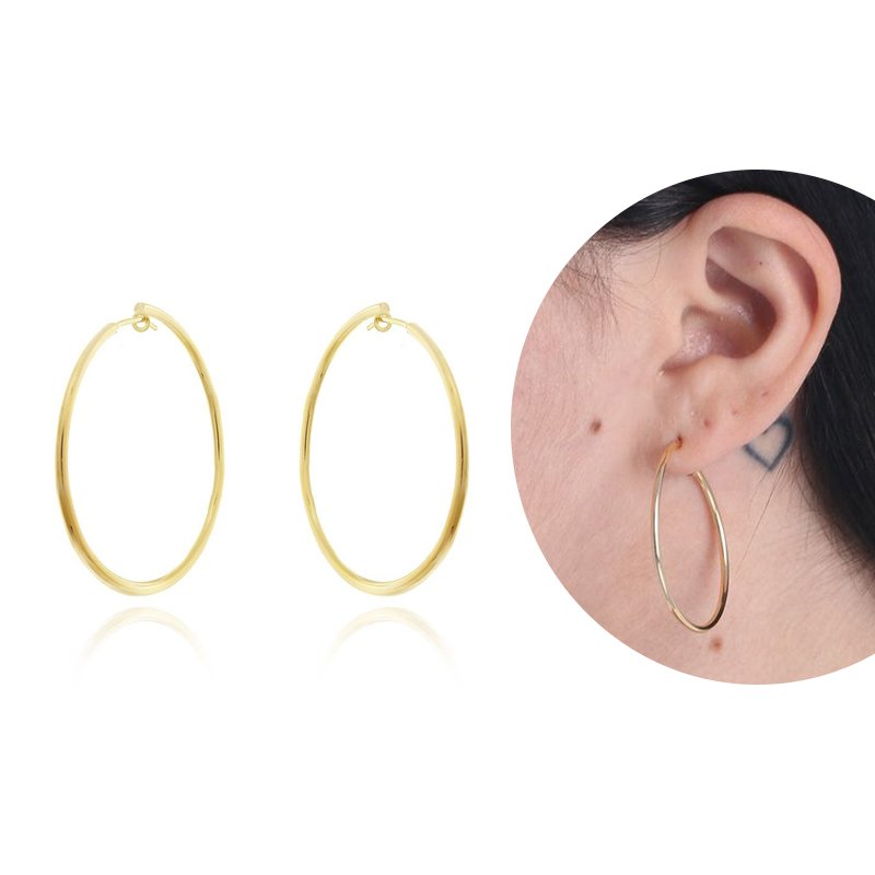 Brt-6339-Do Brinco De Argola Lisa (35mm)