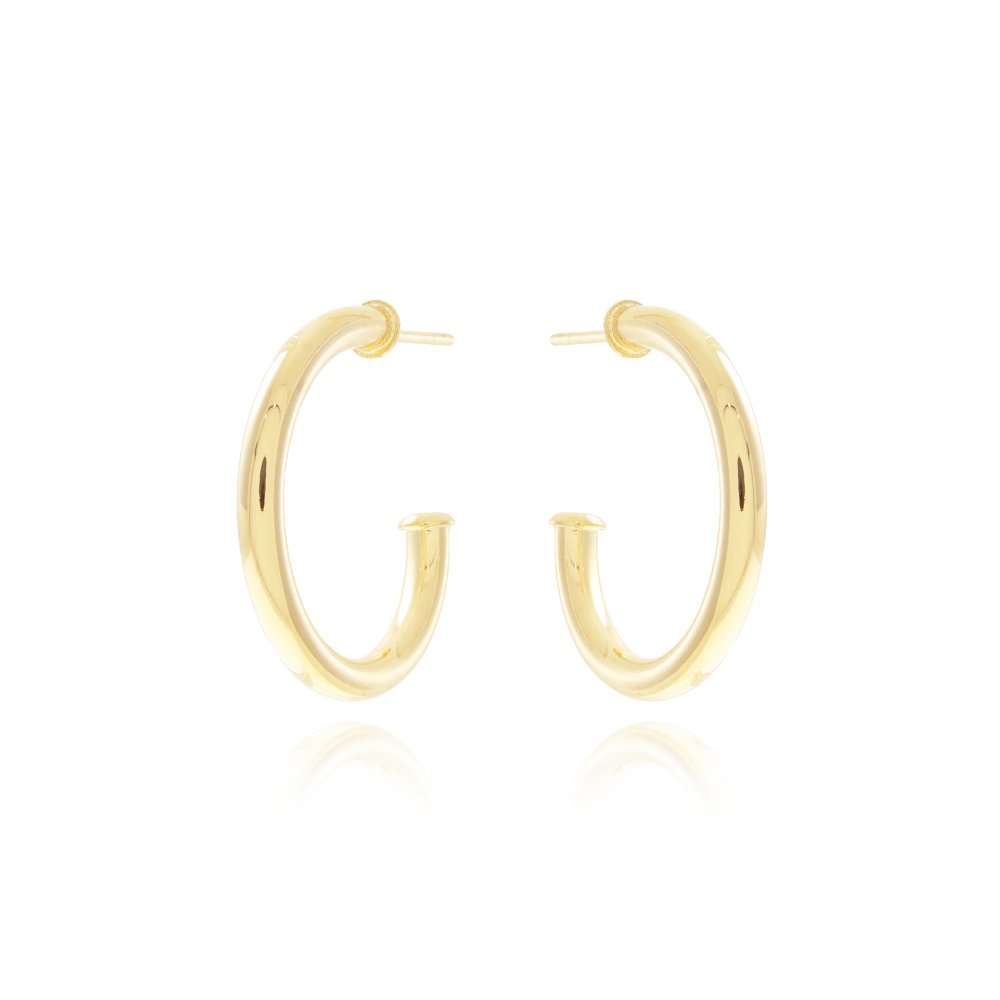 Brt-6672-Do Brinco Meia Argola Tubo (26mm). Brt-6672-Do Brinco Meia Argola Tubo (26mm).